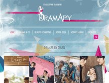 Tablet Screenshot of dramapy.com